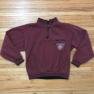 Vintage EXPRESSIONS Half Zip Pullover Sweatshirt